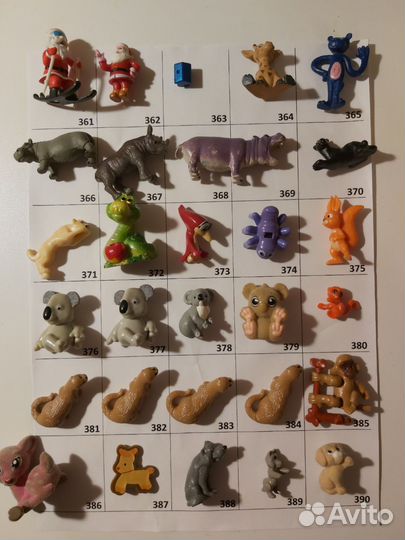 Игрушки из киндеров и не только - 3