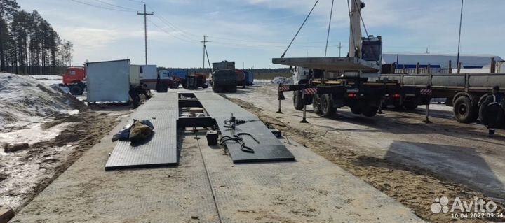 Стационарные автомобильные весы