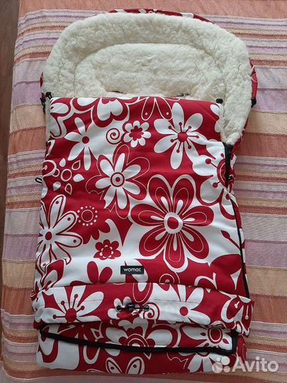 Конверт зимний меховой