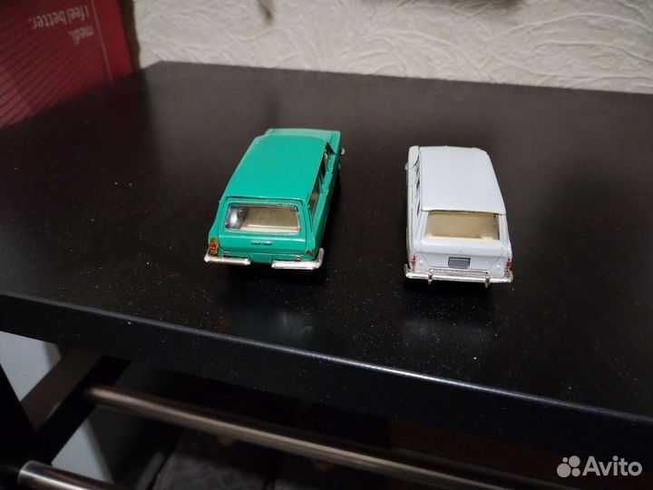 Модели 1/43 СССР москвич 427, газ 24 02