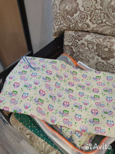 Бортики в кроватку