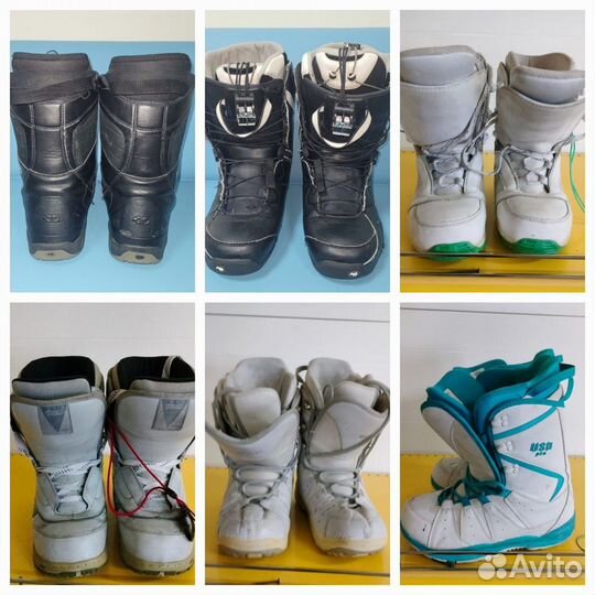 Ботинки для сноуборда и горных лыж 35-46 р-р
