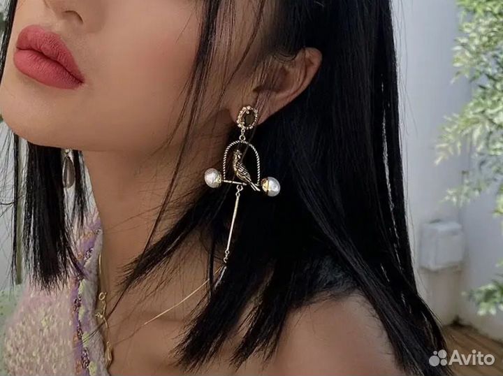 Серьги в стиле Dolce&Gabbana