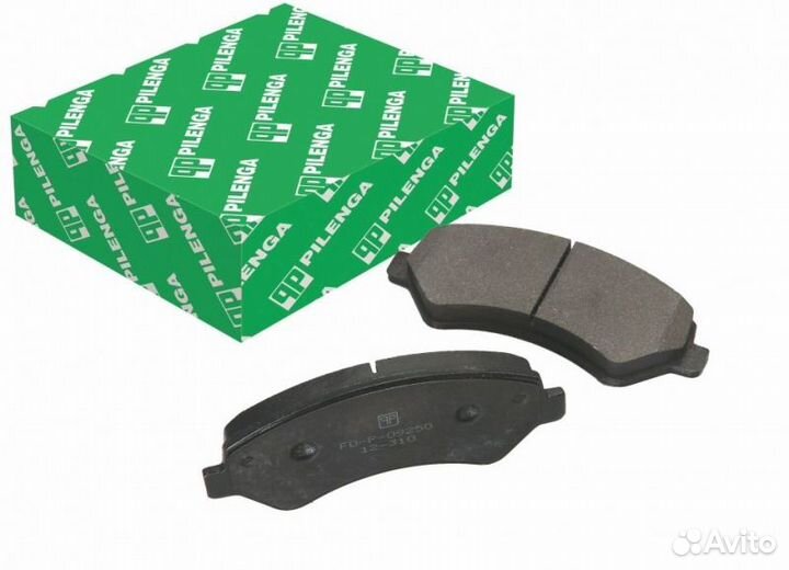 Колодки тормозные дисковые перед