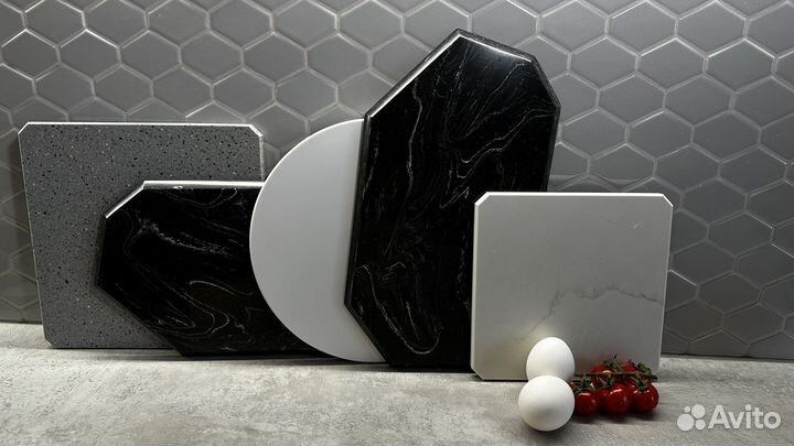 Сервировочная доска искусственный камень