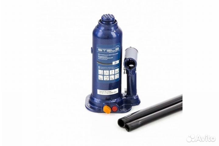 Домкрат Stels бутылочный, 4 т, 188-363 мм, в кейсе