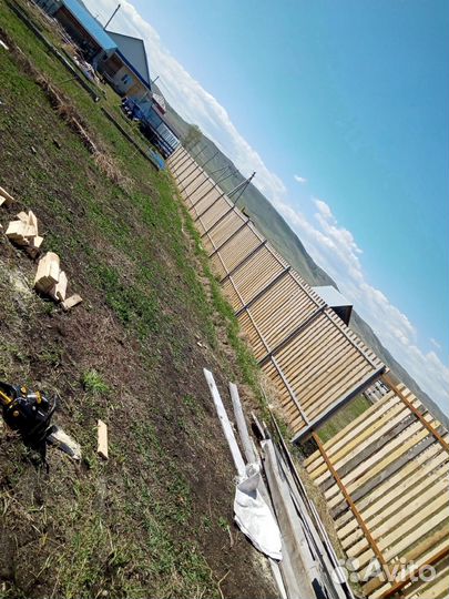 Установка заборов