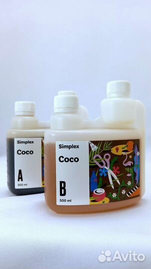 Удобрение simplex Coco А+B 0,5л