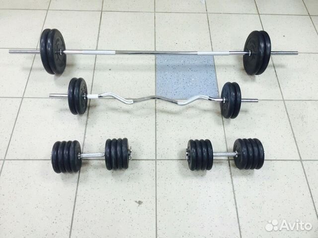 Гантели + штанга