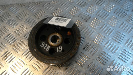 Шкив коленвала демпферный бензиновый toyota auris