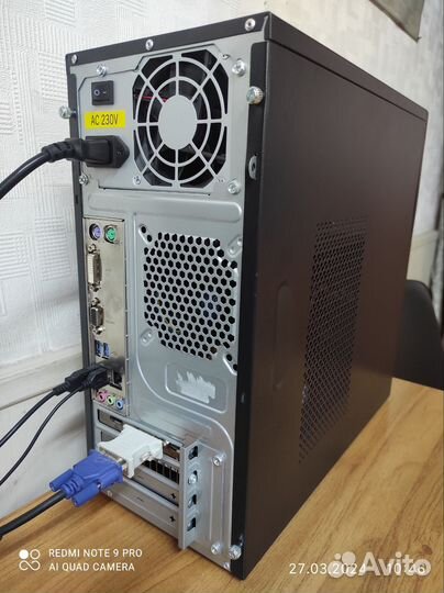 Игровой пк I3-4150/GTX950/SSD/8GB