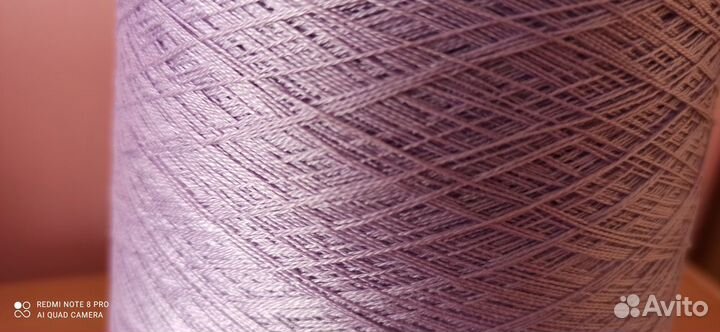 Пряжа в бобинах хлопок 100
