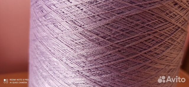 Пряжа в бобинах хлопок 100