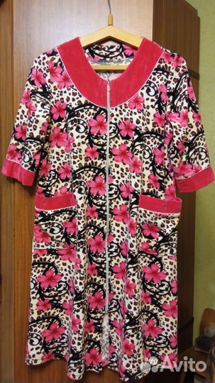 Халаты велюровые для дома