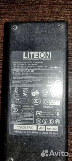 Блок питания для ноутбука