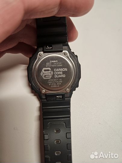 Наручные мужские часы Casio GA-2100-1A1