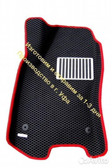 Автоковрики evа Renault Megane III с бортами Ева