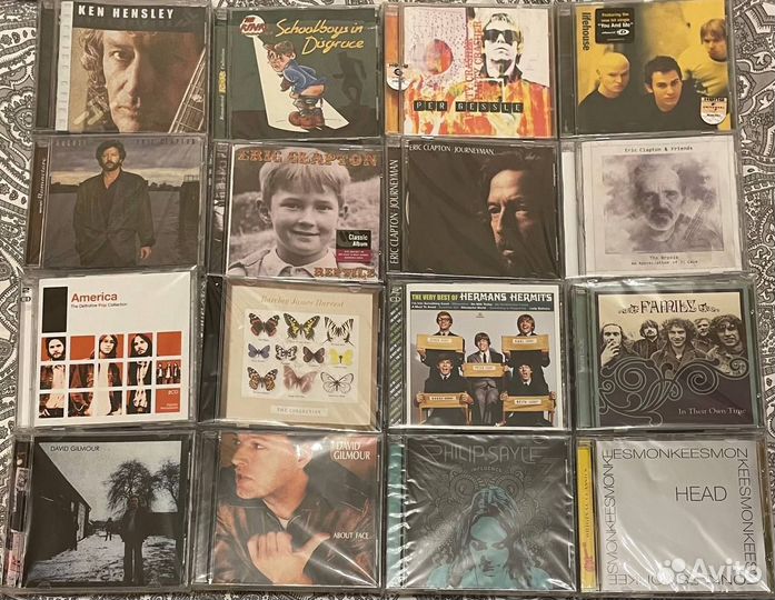 Фирменные и лицензионные CD, Зарубежные группы