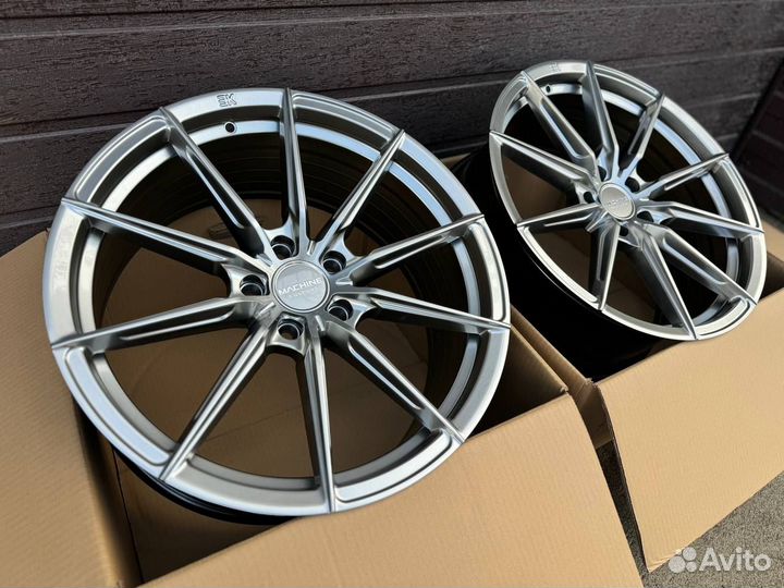 Диски R18 5x108 Machine Culture FF208 хром HB