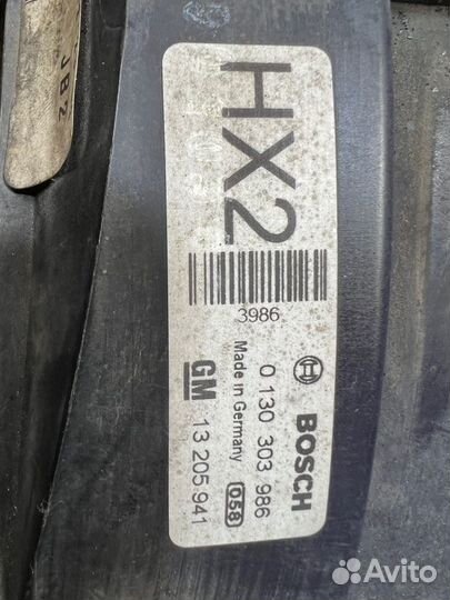 Вентиляторы радиатора Opel Astra H Z16XER 2007