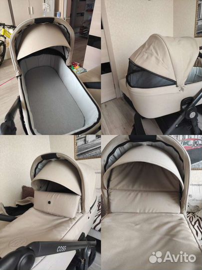 Коляска 3 в 1 Roan Coss