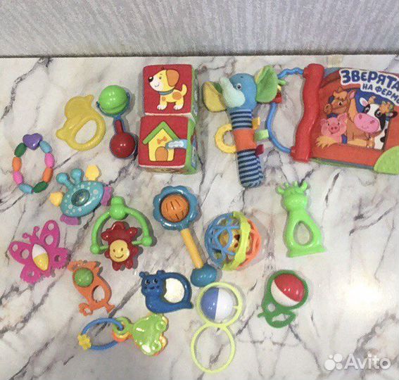 Погремушки прорезыватели
