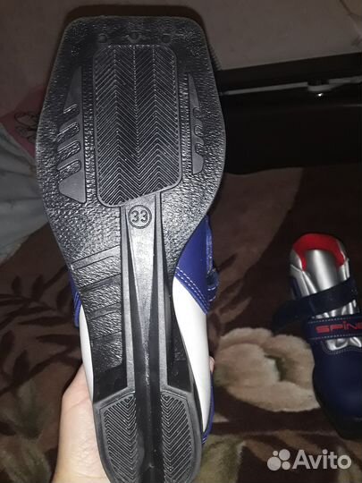 Детские лыжные ботинки