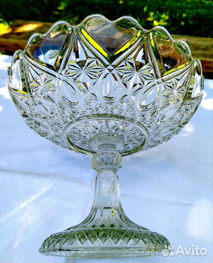 Ваза фруктовница Сердца Мальцов до 1917 г