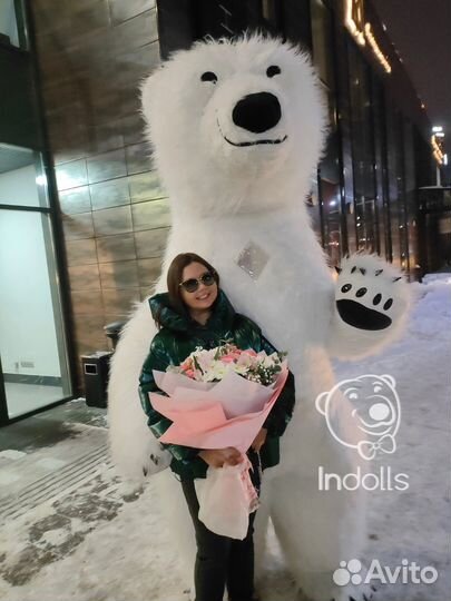 Надувные костюмы, аэрокостюмы в наличии, медведи