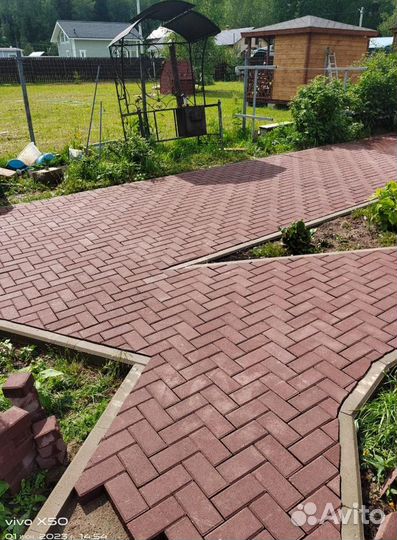 Кладка и продажа брусчатки
