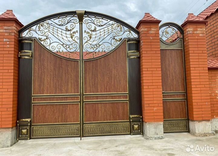 Ворота кованые в рассрочку