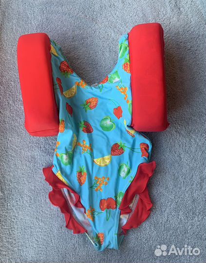 Купальник детский со встроенными нарукавниками