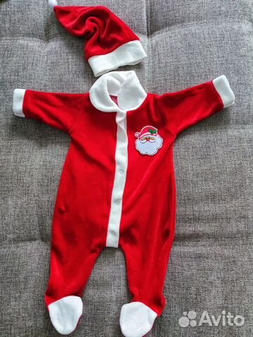 Новогодний костюм Деда мороза 62 размер