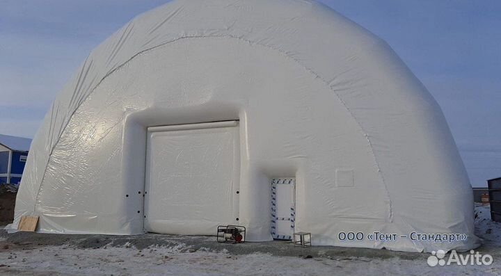 Надувной модуль (ангар) пневмокаркасный
