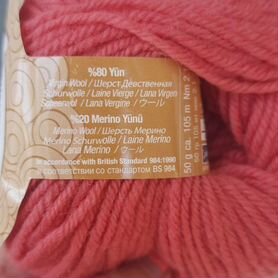 Nako merino blend 100% шерсть