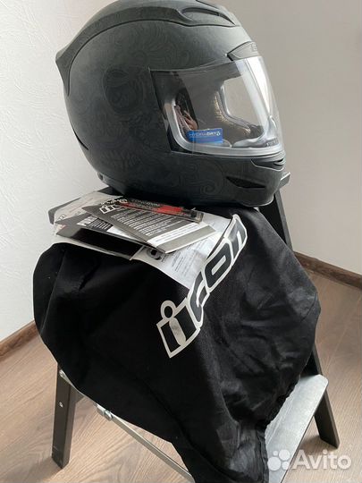 Мотошлем icon airmada chantilly (размер xs)