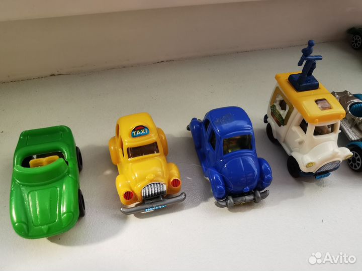 Машинки киндер 90е года