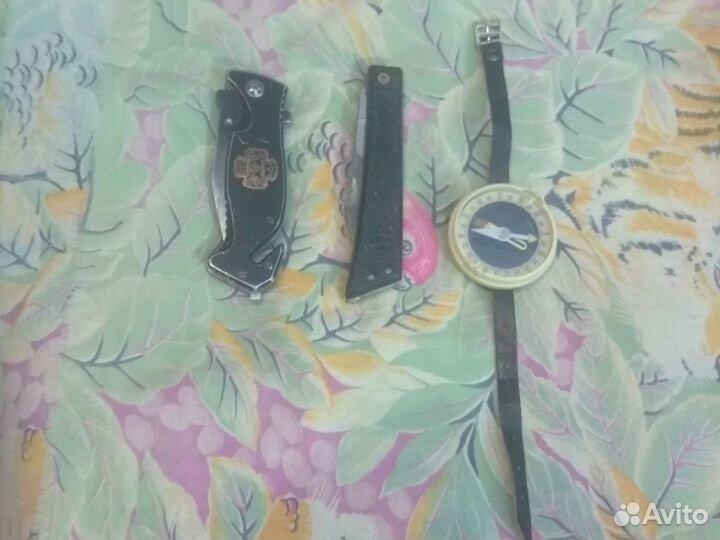 Компас СССР и Походная Керосиновая лампа Стекло