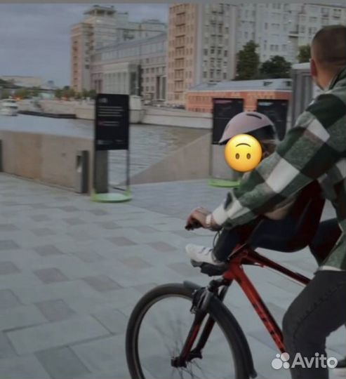 Кресло велосипедное детское bobike 