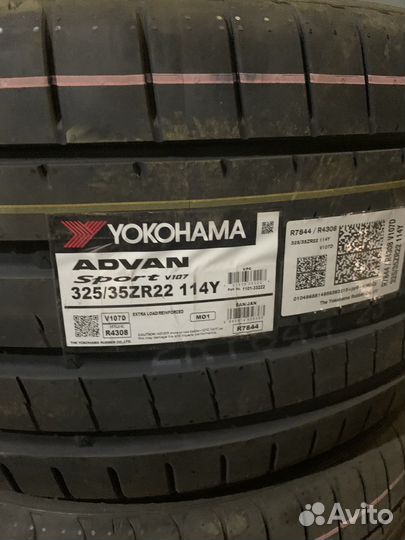 Yokohama Advan Sport V107 325/35 R22 114Y