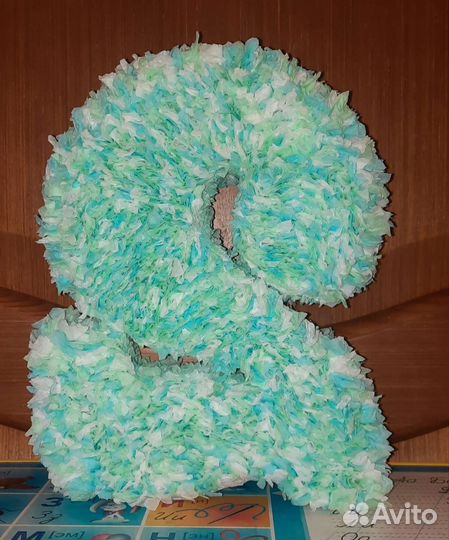 Цифра 2 на день рождения