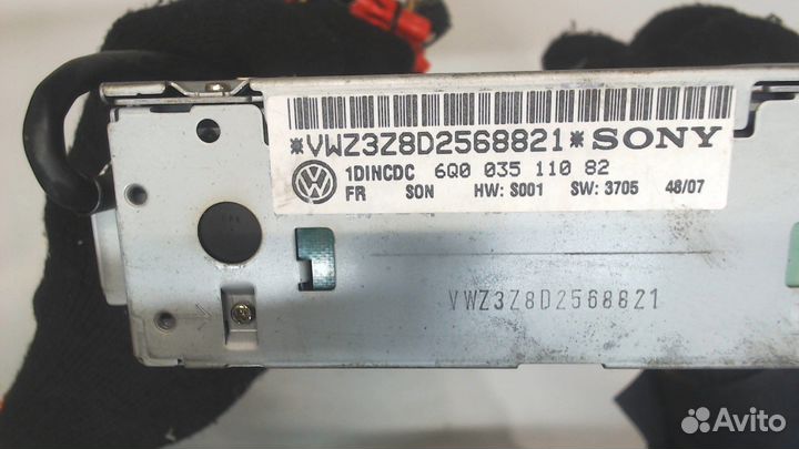 Проигрыватель CD/DVD Volkswagen Phaeton, 2007