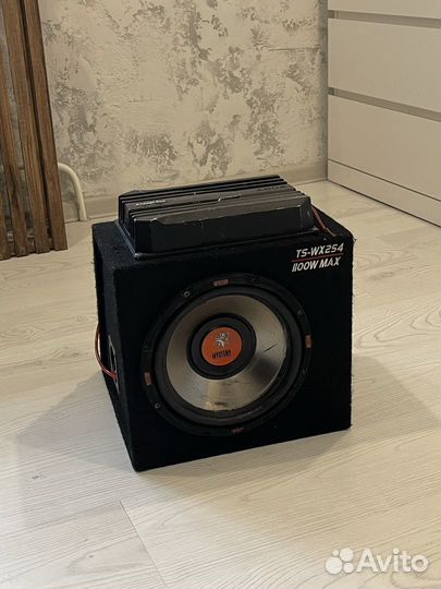 Сабвуфер Mystery и усилитель Sony Xplod 500w