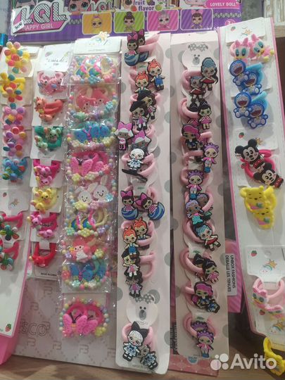 Детские резинки 2шт-40р