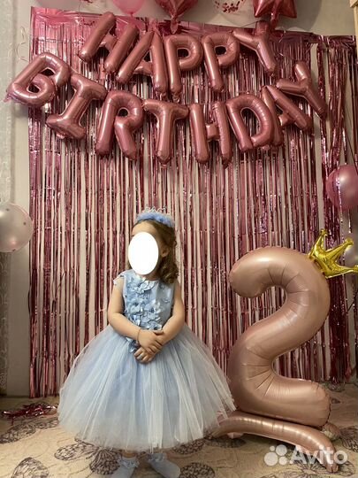 Платье для девочки 86