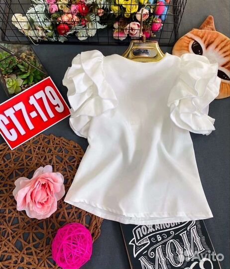 Блузка на девочку 134-140