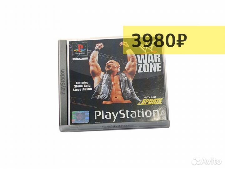 WWF War Zone, б/у, английский (PS One)