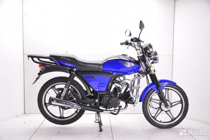 Мопед racer RC50 (125) alpha (синий)