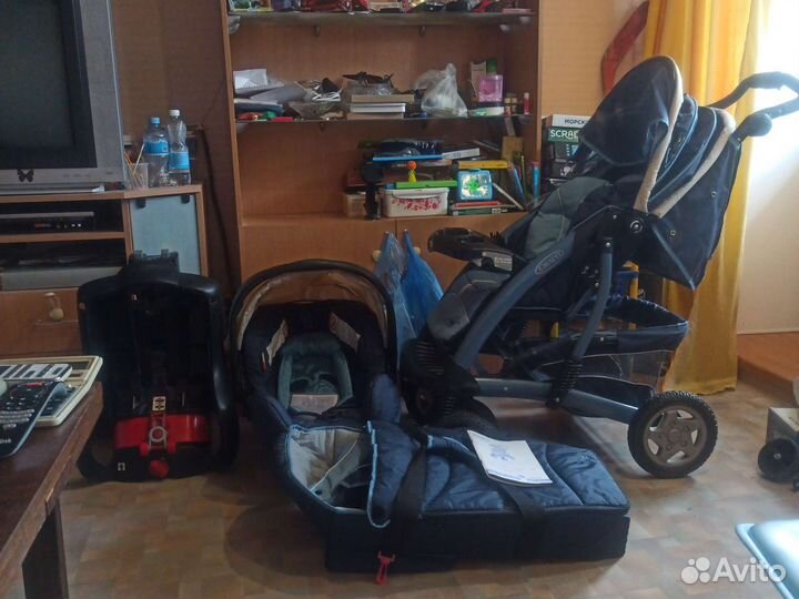 Коляска детская с автокреслом