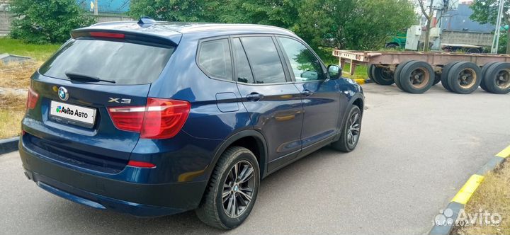 BMW X3 2.0 AT, 2012, 223 000 км